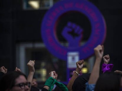 La protesta de las feministas mexicanas en contra de la violencia de género, en imágenes