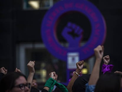 La protesta de las feministas mexicanas en contra de la violencia de género, en imágenes