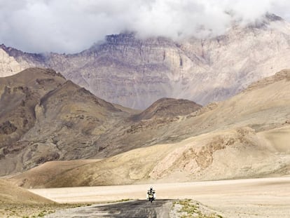 La carretera del Pamir, en Tayikistán. 