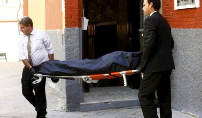 Asesinato en el numero 16 de la calle Zujar de Madrid el pasado 29 de abril de 2014.