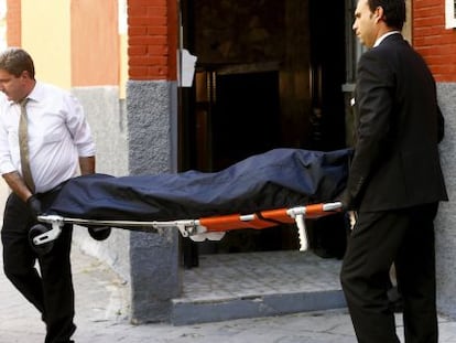 Asesinato en el numero 16 de la calle Zujar de Madrid el pasado 29 de abril de 2014. 