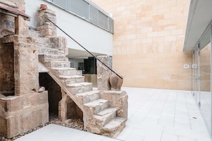 Patio del Centro Internacional de Fotografía Toni Catany, en Llucmajor (Mallorca), en una imagen cedida por la Fundació Toni Catany.