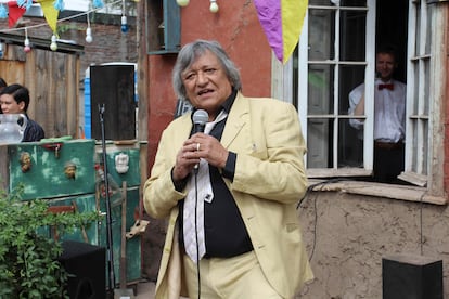 Óscar Castro, en Santiago de Chile en 2016