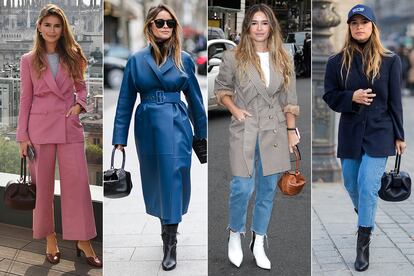 Miroslava Duma ha llevado el bolso en infinitas ocasiones.