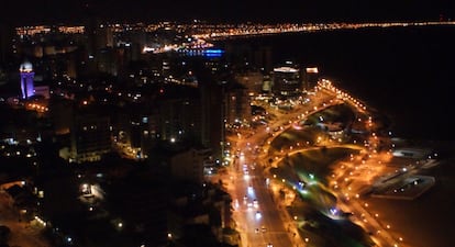 Vista desde los ventanales de Las Nubes.