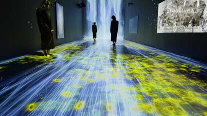 Proyección reactiva en 3D del grupo japonés TeamLab