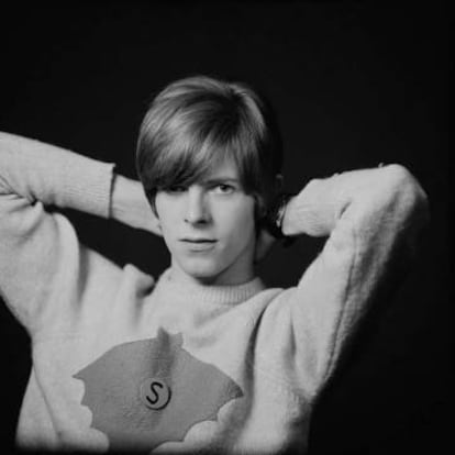 David Bowie, retratado pelo fotógrafo Gerald Fearnley.