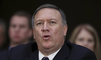 O diretor da CIA, Mike Pompeo, em janeiro em Washington.