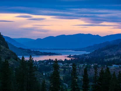 El lago Okanagan, en una imagen de 2013.