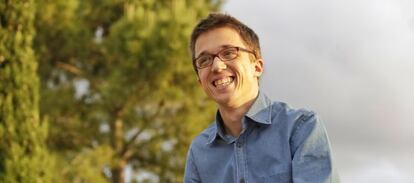 Iñígo Errejón, ayer, en Mallorca.