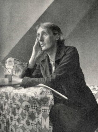 Retrato de la escritora Virginia Woolf.