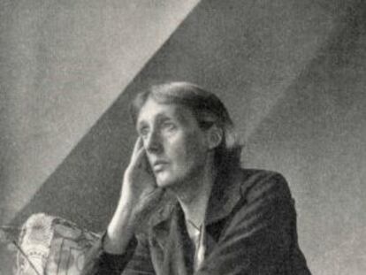 Retrato de la escritora Virginia Woolf.