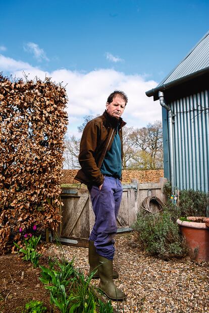El paisajista Tom Stuart Smith, esposo de Sue Stuart-Smith.