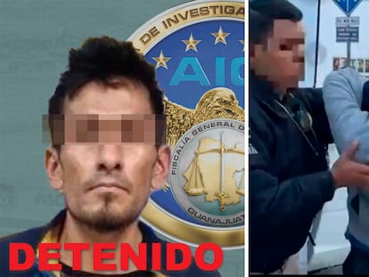 El hombre detenido por el asesinato de los cinco jóvenes en Celaya.