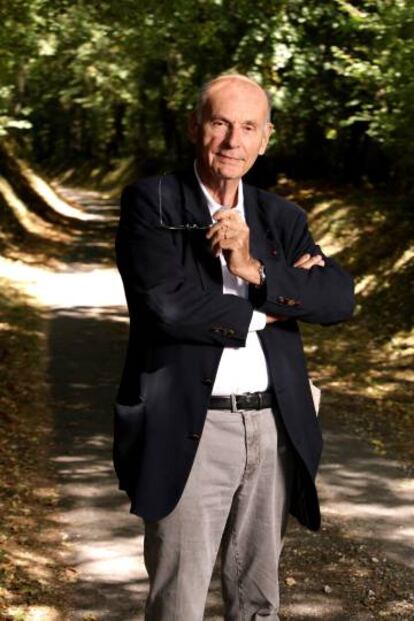 Boris Cyrulnik, fotografado em Paris. 