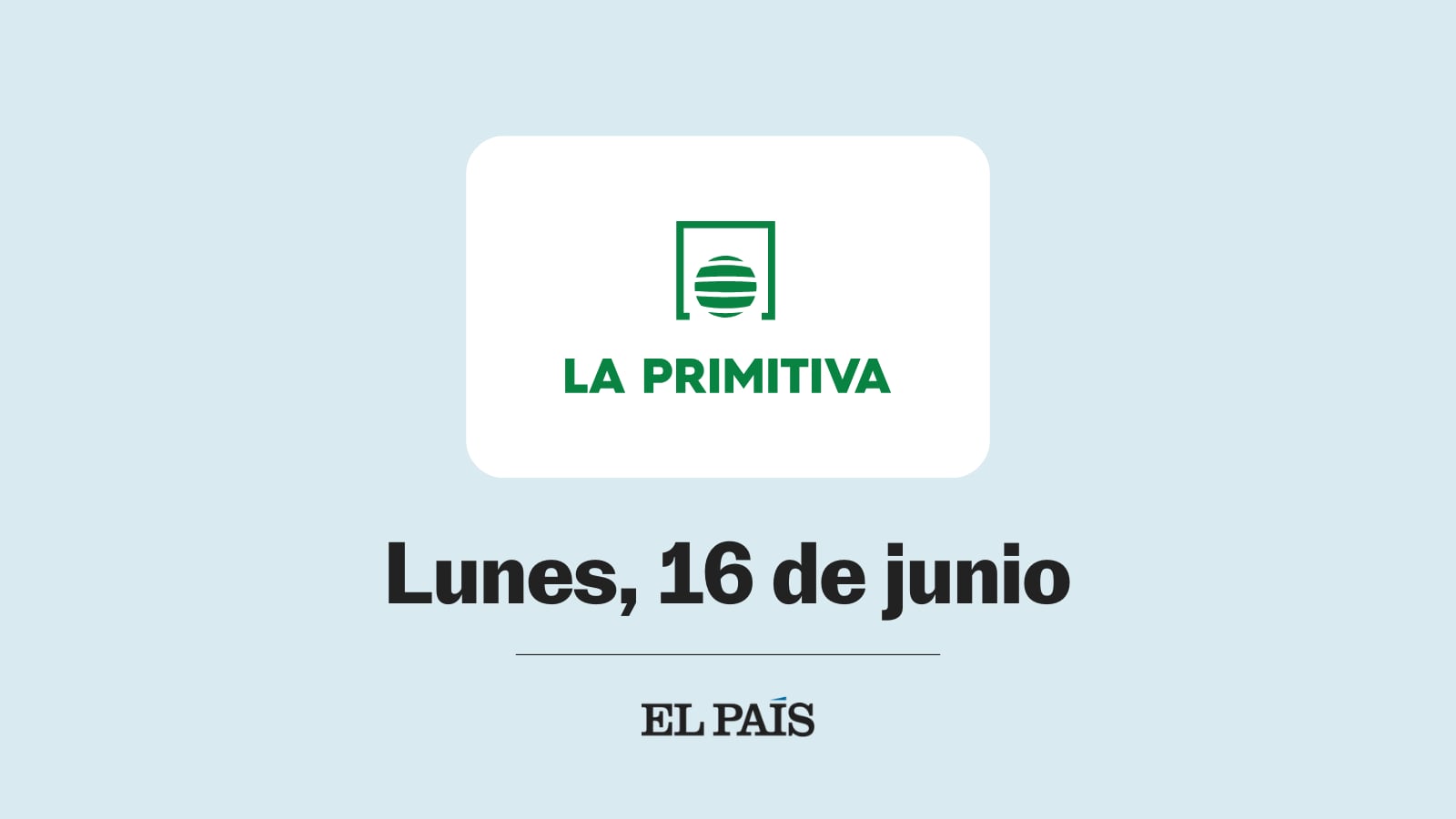 La Primitiva: comprobar sorteo del lunes 16 de junio