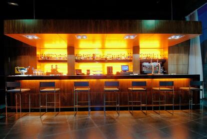Bar del hotel Fira Congress, en L&#039;Hospitalet de Llobregat (Barcelona).
