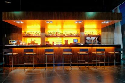 Bar del hotel Fira Congress, en L'Hospitalet de Llobregat (Barcelona).