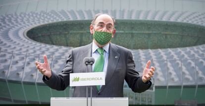 El presidente de Iberdrola, Ignacio Galán. 