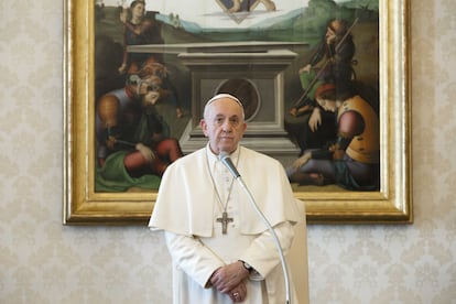 El papa Francisco en el Vaticano.