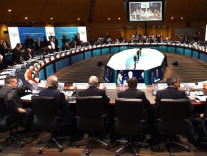 Reunión de los ministros de Finanzas y gobernadores de los bancos centrales del G20 en Cairns (Australia)