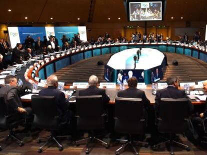 Reuni&oacute;n de los ministros de Finanzas y gobernadores de los bancos centrales del G20 en Cairns (Australia)