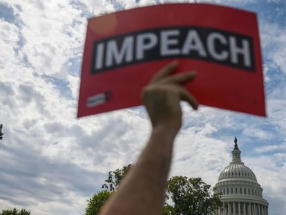 Movilización a favor del impeachment contra Donald Trump.