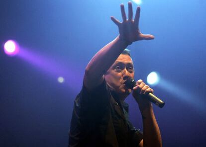 Fermin Muguruza, en un concierto en Benicàssim en 2007.