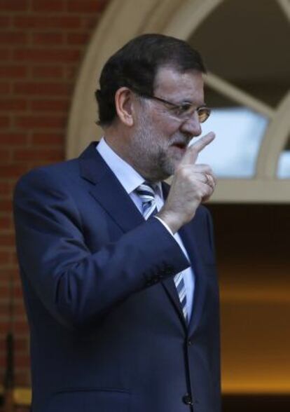 El presidente del Gobierno, Mariano Rajoy. 