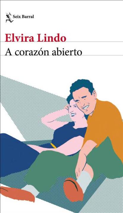 Cubierta de 'A corazón abierto' ilustrada por Miguel Sánchez Lindo.