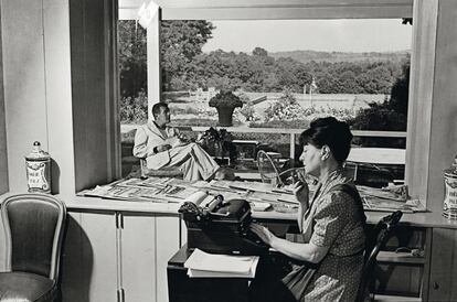 Dorothy Parker y su marido, Alan Campbell, escribieron juntos guiones para los estudios de Hollywood en la década de los años treinta.