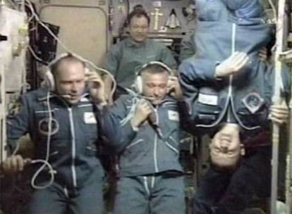 El estadounidense Charles Simonyi ha llegado a la ISS.