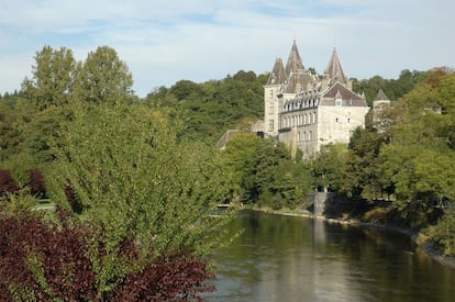 El castillo de Durbuy, del siglo XI, es uno de sus monumentos más conocidos