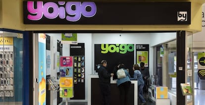 Tienda de Yoigo, en Alicante. 