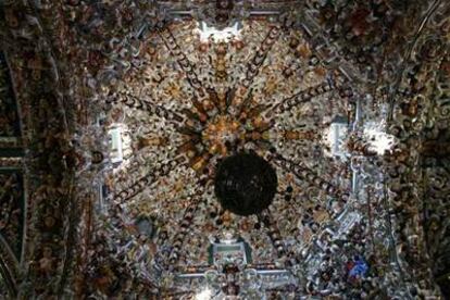 Iglesia de Santa María de Tonantzintla, cerca de Cholula.