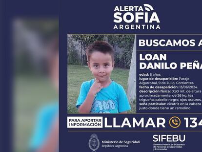 Ficha de búsqueda de Loan Danilo Peña.