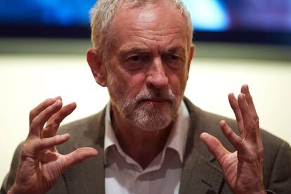 El líder laborista, Jermy Corbyn.
