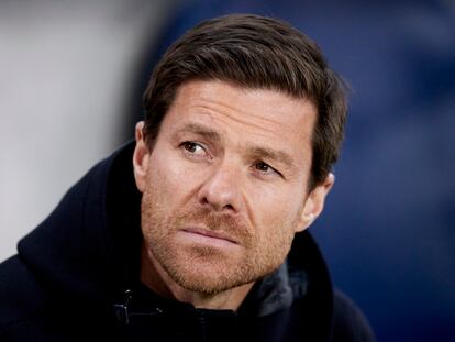 Xabi Alonso durante un partido de la Real Sociedad B la temporada pasada.