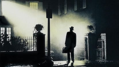 Un fotogama de ‘El exorcista’.