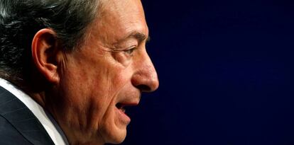 Mario Draghi, presidente del BCE