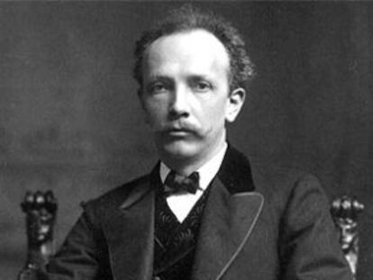 Un joven Richard Strauss.