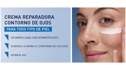 esta crema para el contorno de ojos de CeraVe es una de las favoritas de dermátologos.