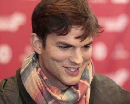 El protagonista de la serie "Two and a Half Men",  Ashton Kutcher. EFE/Archivo