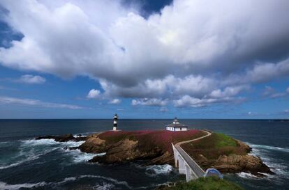 Isla Pancha, en la entrada de la r&iacute;a de Ribadeo (Lugo).