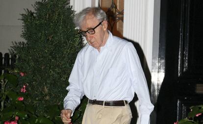 El actor y director Woody Allen en Nueva York, el pasado lunes.