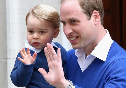 The Duke And Duchess Of Cambridge Depart The Lindo Wing With Their Daughter