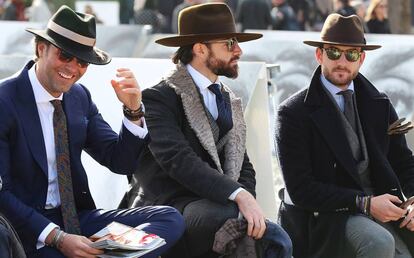 Feria de moda Pitti Uomo.