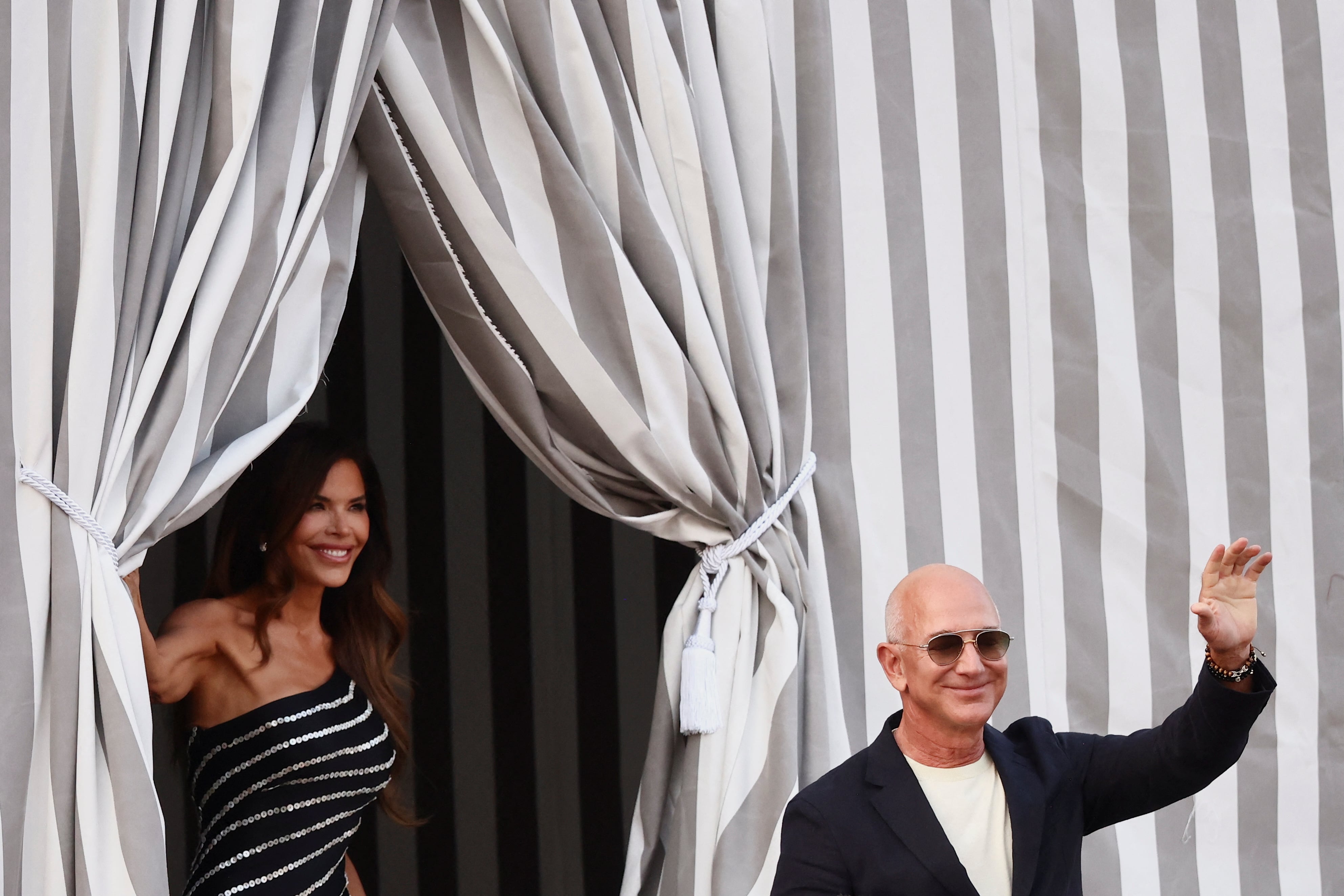Empieza el fiestón de tres días de la boda de Jeff Bezos y Lauren Sanchez en Venecia