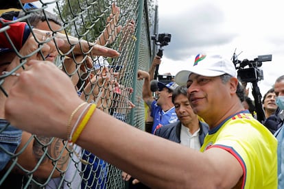 El candidato presidencial, Gustavo Petro