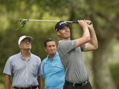 Victor Perez, en Valderrama durante la primera jornada.